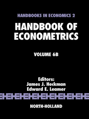 cover image of Handbook of Econometrics